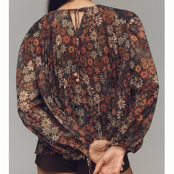 FARM Rio Multicolor Floral Blouse - Picture 4 of 12